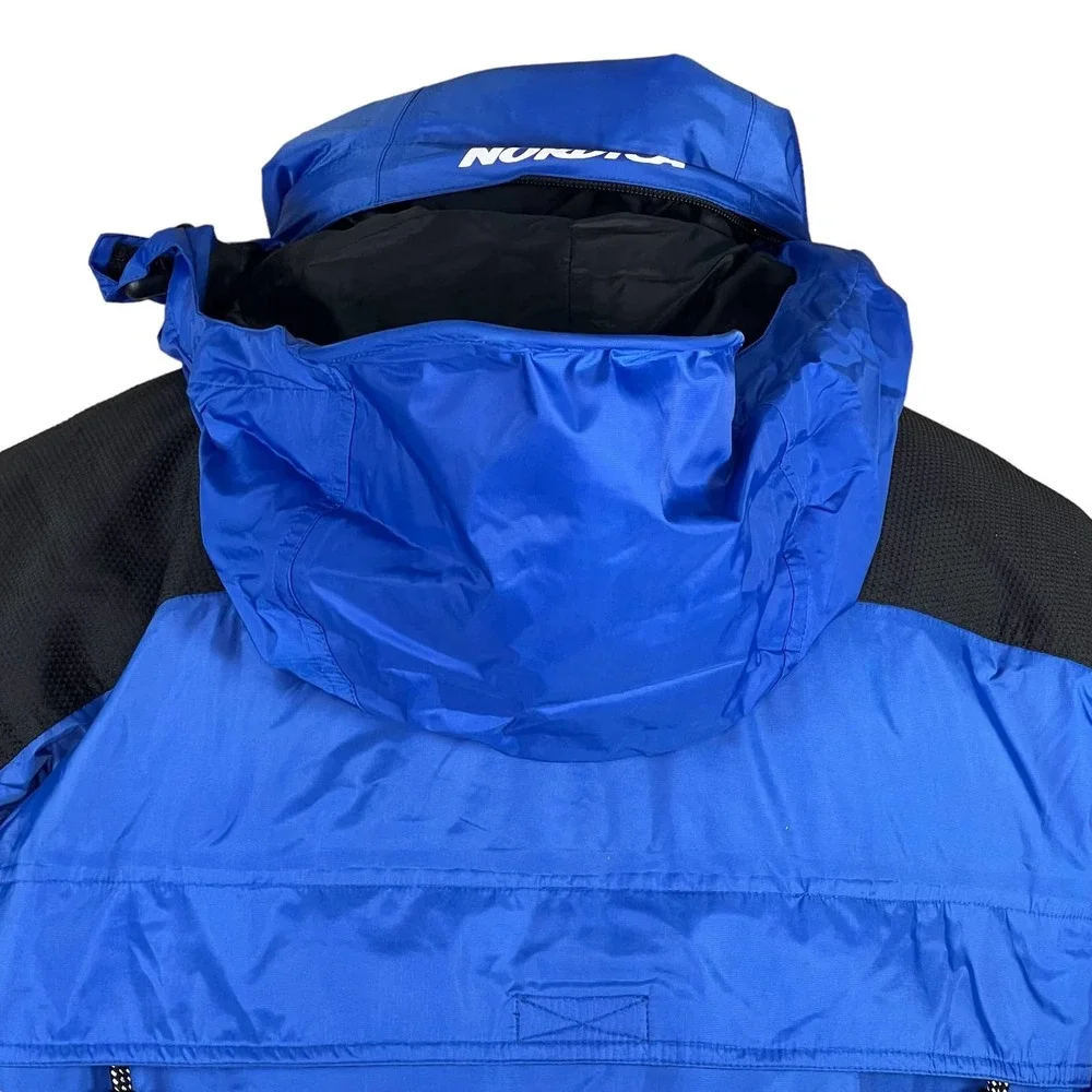 Vintage Men’s Nordica All Terrain Insulated Blue Ski / Snow Jacket XL